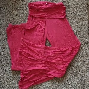Girl Pink Pants